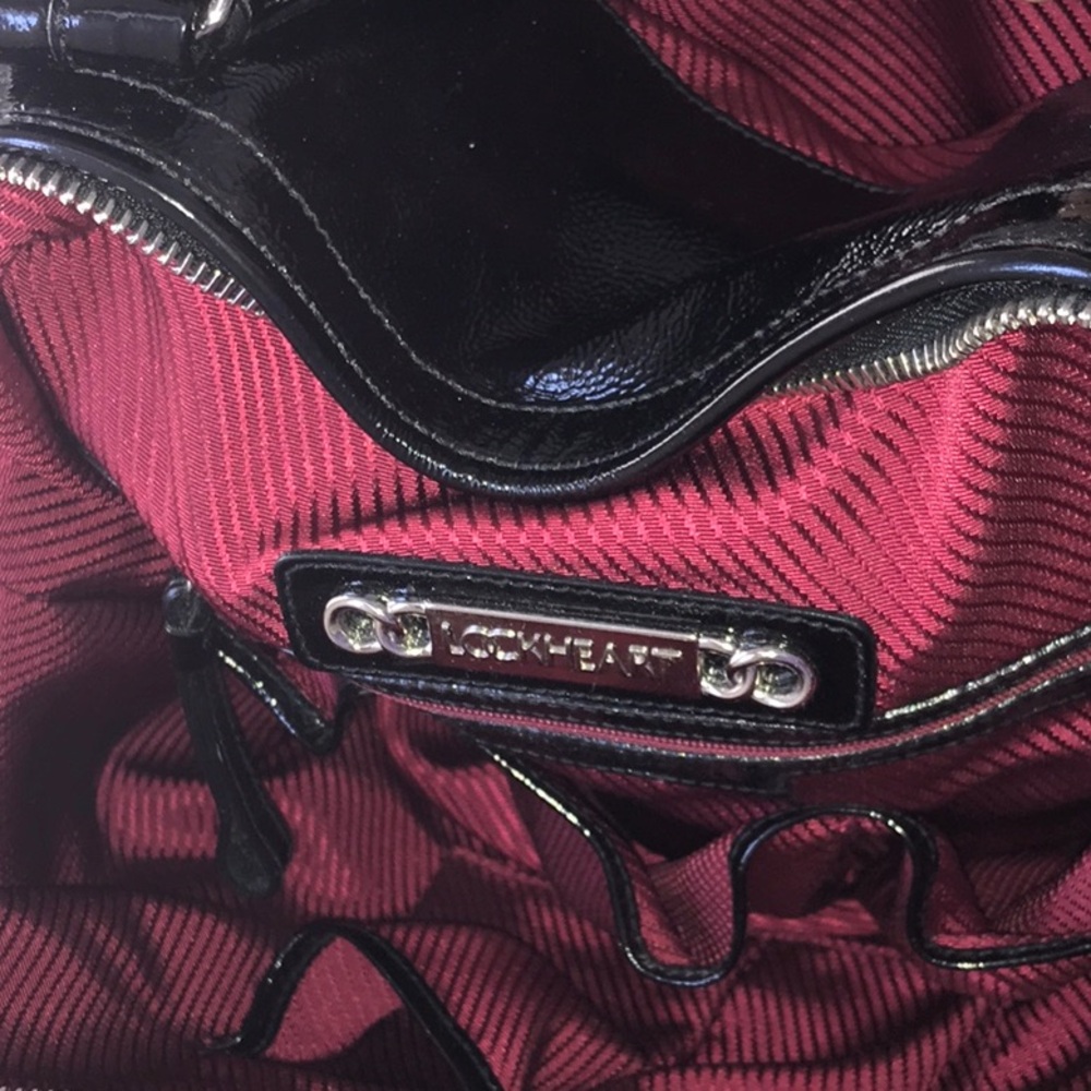 Lockheart Black Doctor Bag Patent Leather - Picture 9 of 15